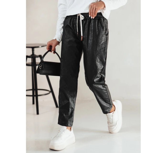 dámské kalhoty velikost černá Dstreet model 21981989 - FashionStreet