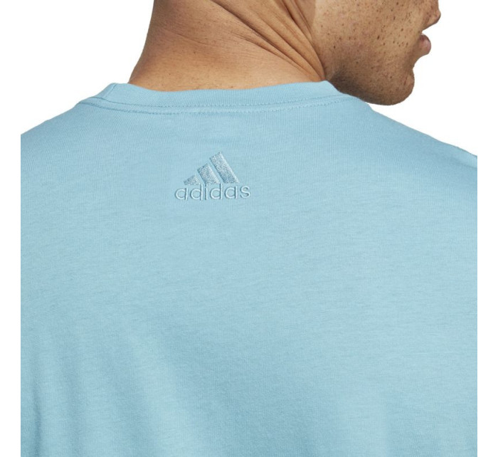 Pánske tričko adidas Essentials Single Jersey Linear Embroidered M IC9287