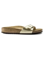 Birkenstock Madrid Birko-Flor Gold regular wide žabky (1016106) pre ženy Birkenstock Madrid Birko-Flor Gold regular wide žabky (1016106) pre ženy
