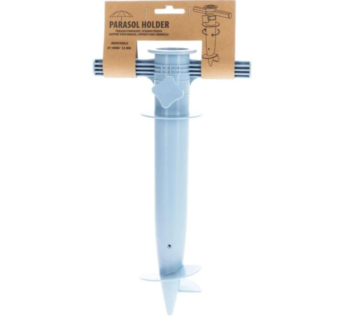 PARASOLOVÁ PODLOŽKA 30x17x6cm ŠEDÁ