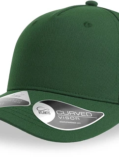 Atlantis Headwear Fiji 5-panelová bejzbalová čiapka 33.0103 fľaškovozelená