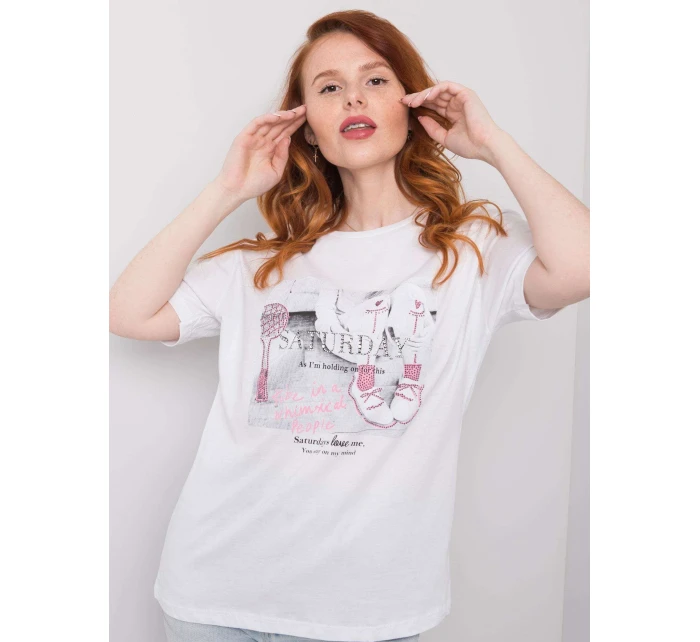 Tričko HB TS 3048.31P biela