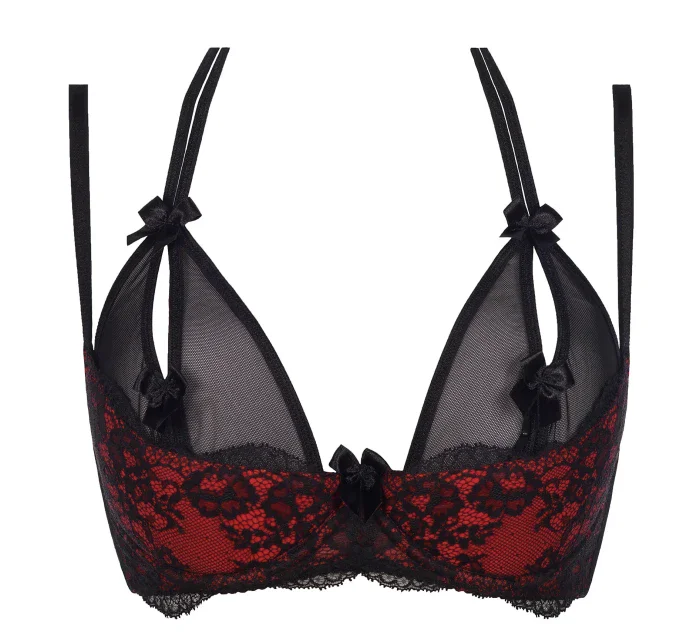 Podprsenka Tamarillo Sorbet V-7791 čierno/červená - Axami Podprsenka Tamarillo Sorbet V-7791 čierno/červená - Axami