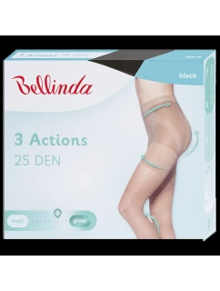 Formujúce pančuchové nohavice 3ACTIONS 25 DEN - Bellinda - čierna