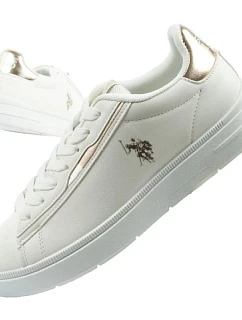 U.S. Polo Assn Dámske športové tenisky Módne pohodlné biele dámske
