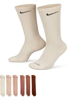 Vícebarevné ponožky Nike Everyday Plus Cushioned SX6897-904