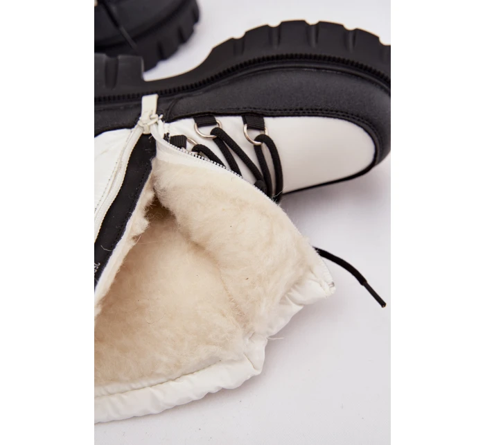 Dětské bílé sněhule Adelisse Dětské bílé sněhule Adelisse