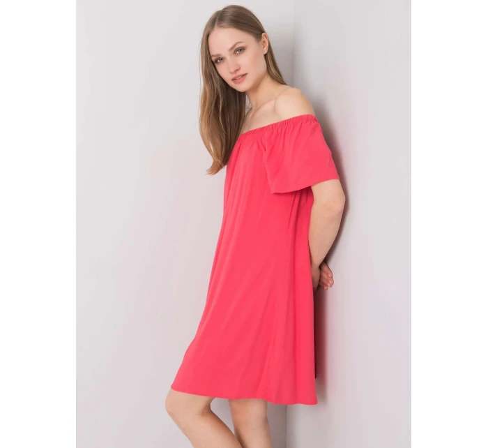 Šaty D73761M30145E koralové