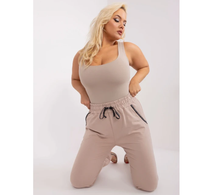 Tepláky RV DR 4765.52 béžová