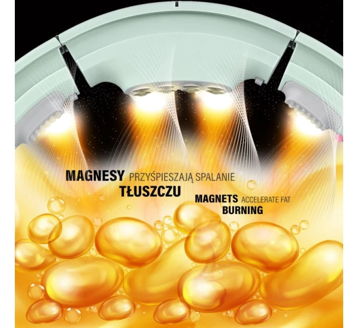 Hula Hop HMS HHM13 s magnetmi, závažím a zeleným počítadlom Hula Hop HMS HHM13 s magnetmi, závažím a zeleným počítadlom