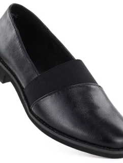 Dámske čierne poltopánky Jezzi RMR25128