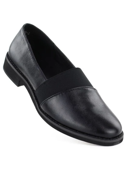 Dámske čierne poltopánky Jezzi RMR25128