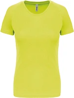 Kariban ProAct PA 439 Dámske športové tričko 20.P439 fluorescenčná žltá