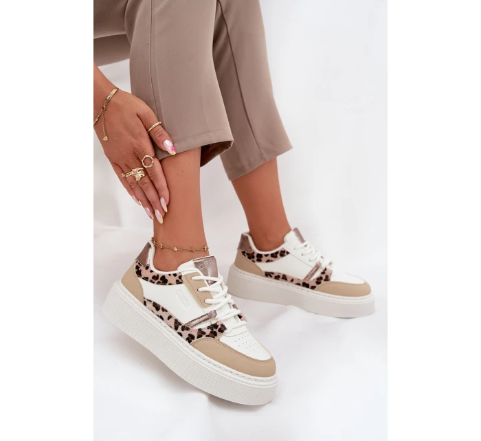 Dámské Tenisky Na Platformě Big Star Leopardí model 21706282 - Big Star Shoes
