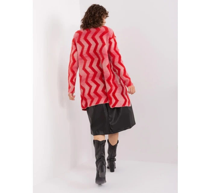 Sweter AT SW model 19011818 czerwony - FPrice