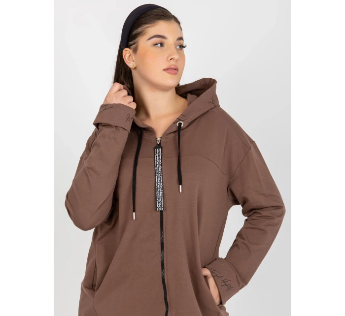 Mikina RV BL 8266.34P hnedá Mikina RV BL 8266.34P hnedá