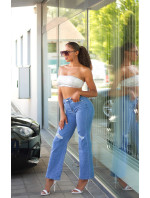 Sexy 90s Style Highwaist flarred Jeans used look
