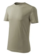 Klasické nové pánske tričko light khaki