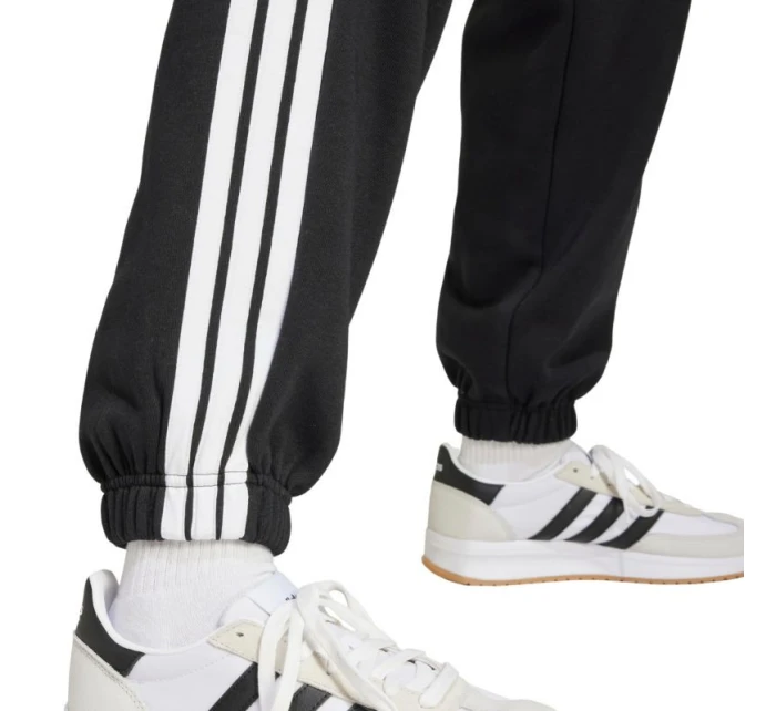 Adidas Essentials 3-Stripes Fleecové nohavice voľného strihu W JE1276 ženy Adidas Essentials 3-Stripes Fleecové nohavice voľného strihu W JE1276 ženy