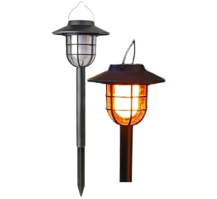 SOLÁRNA LAMPA S EFEKTOM PLAMEŇA 2V1 6LED SMD