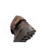 Pánska športová obuv Palladium Baggy Coated členkové tenisky fashion dark brown