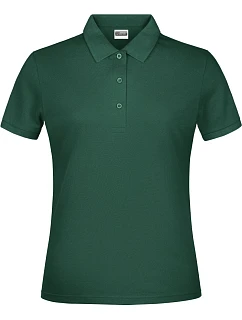 JN Dámské piqué polo 02.0 dark green model 22413875 - Daiber