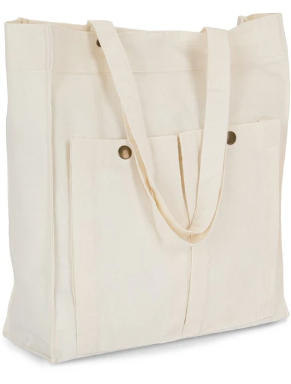 KI Bavlněná taška 19. washed ivory model 22461371 - Kimood KI Bavlněná taška 19. washed ivory model 22461371 - Kimood