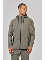 Kariban ProAct PA 358 Pánska tréningová bunda 20.P358 ash heather Kariban ProAct PA 358 Pánska tréningová bunda 20.P358 ash heather