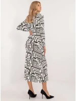Sukienka LK SK model 20572072 biało czarny - FPrice