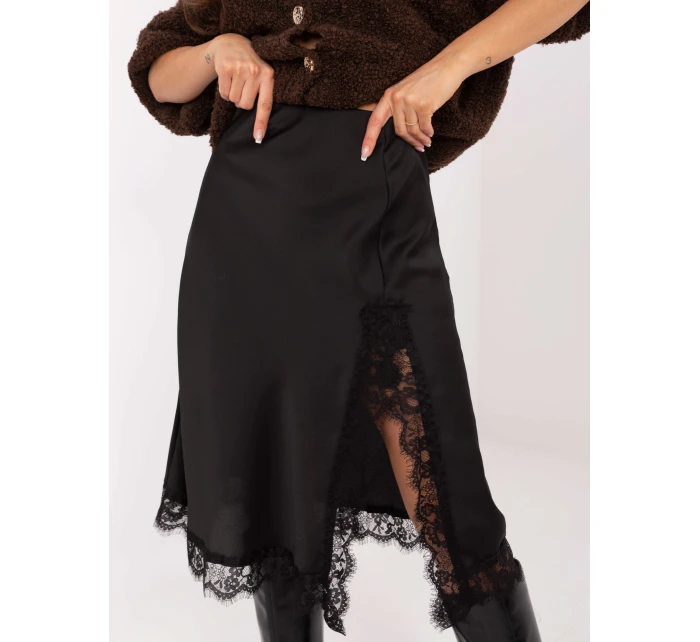 Spódnica MI SD model 21736721 czarny - FPrice