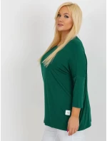 Blúzka RV BZ 3770.92 tmavo zelená