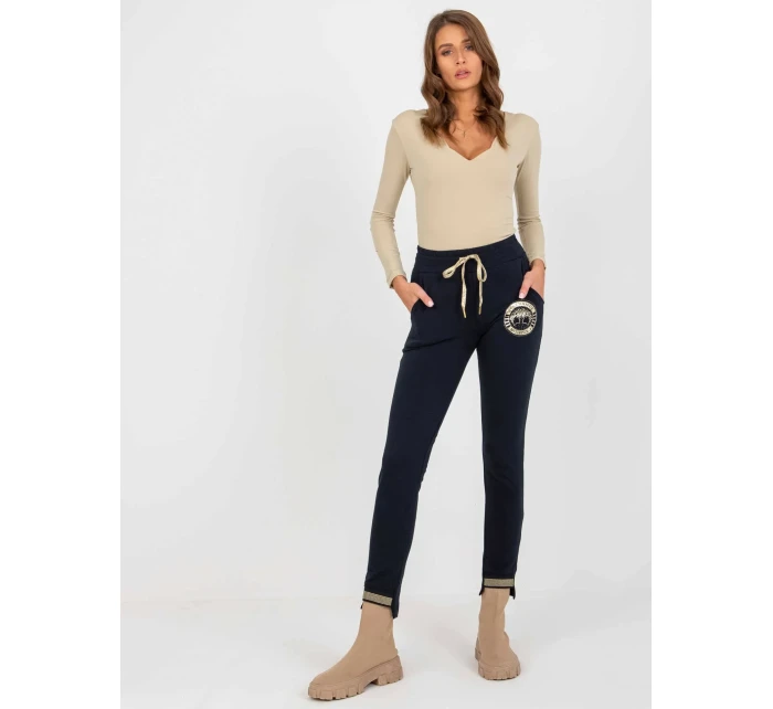 Tepláky RV DR 6650.81P tmavo modrá