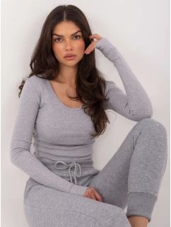 Blúzka WT BZ A1090.83 svetlosivá