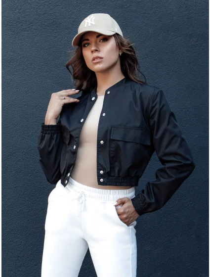 Dámská přechodná bunda černá Dstreet model 21979099 - FashionStreet