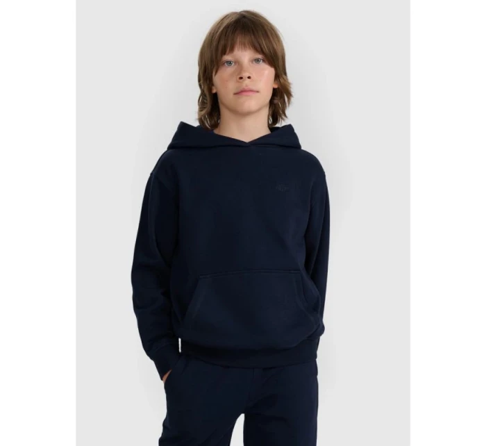 Chlapčenská mikina s kapucňou 4F 4FJWMM00TSWSM1860-31S