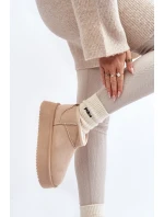 Dámské Sněhule Na Podrážce Beige model 21645981 - Boto