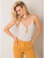 Dámske body 213 BO 7 2906.10P biele béžové Dámske body 213 BO 7 2906.10P biele béžové