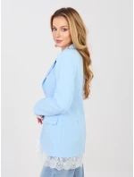 Marynarka IT MA model 22013786 jasny niebieski - FPrice Marynarka IT MA model 22013786 jasny niebieski - FPrice