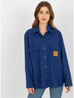 Košeľa LK KS 509164.11 tmavomodrá