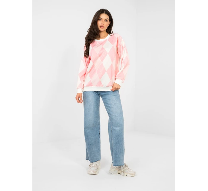 Bluza MI BL model 22007102 jasny różowy - FPrice Bluza MI BL model 22007102 jasny różowy - FPrice