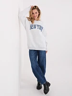 WT BL mikina A1062.29 svetlo šedá