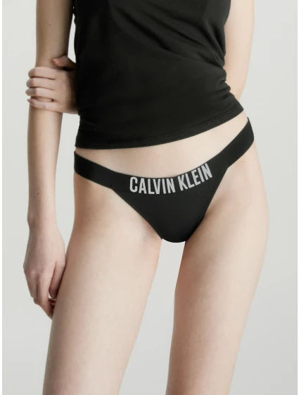 Dámske plavkové nohavičky KW0KW01984 BEH black - Calvin Klein