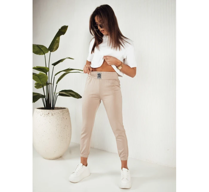 Dámské tepláky béžové Dstreet model 21972348 - FashionStreet