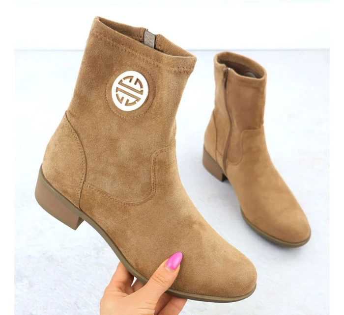 Semišové čižmy Jezzi W 198-28 JEZ432C