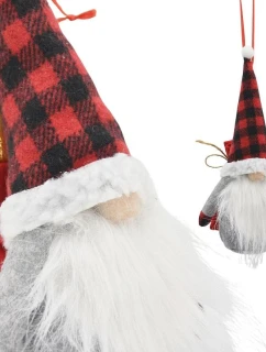 DEKORATÍVNY ŠKRIATOK S DARČEKOVOU TAŠKOU 20CM