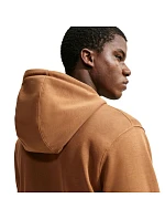 Pánská mikina Club FT PO Hoodie světle hnědá model 22311081 270 - NIKE Pánská mikina Club FT PO Hoodie světle hnědá model 22311081 270 - NIKE