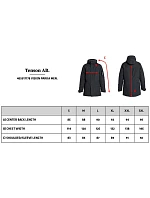 Tenson Vision Parka Men Pánska zateplená parka 84.7178 tmavomodrá Tenson Vision Parka Men Pánska zateplená parka 84.7178 tmavomodrá