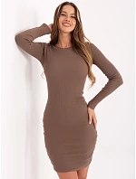 RV šaty SK 5131.18P svetlohnedé