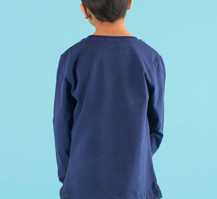 Chlapčenské tričko TY BZ 13260.90 tmavo modrá - FPrice