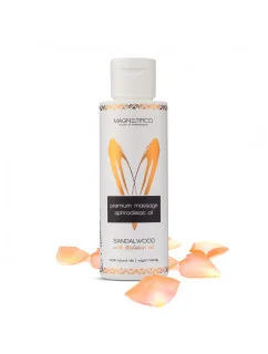 Prémiový afrodiziakálny masážny olej Sandalwood 100 ml - Valavani